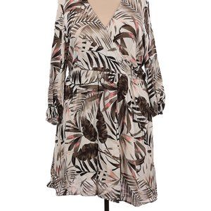 Old Navy - tropical print dress, XXL